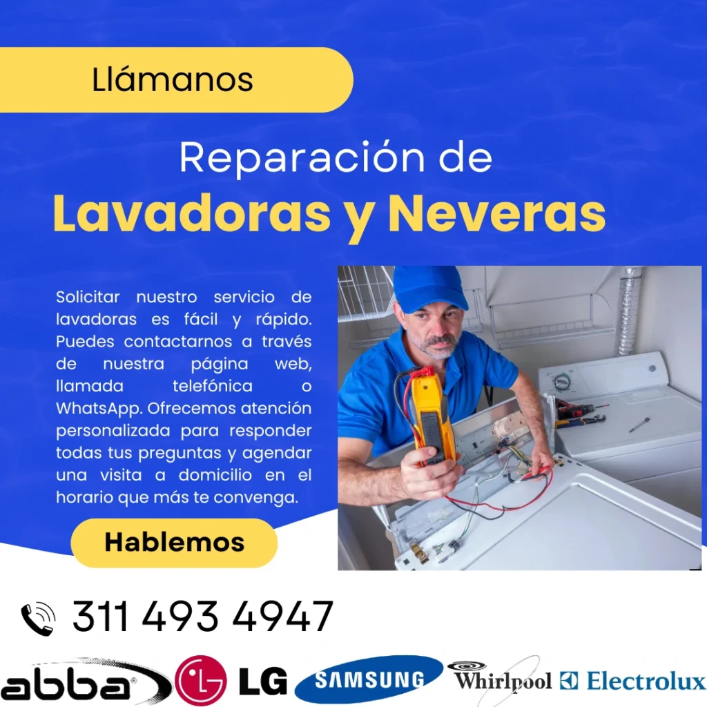 Reparación de Lavadoras Whirlpool en Bogotá
