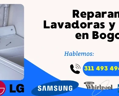 Reparación de lavadoras y neveras en Bogotá